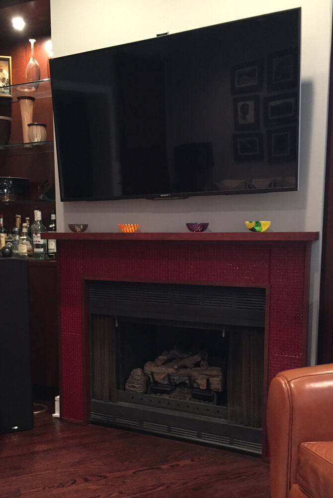Fireplace Sideview