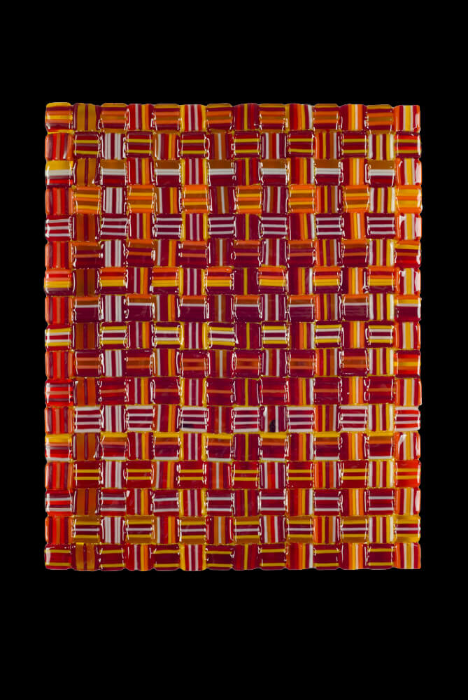 Fall Harvest Weave - 8"w x 10"h